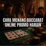 Menang baccarat online di casino virtual