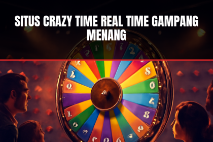 Permainan situs crazy time dengan roda berwarna-warni