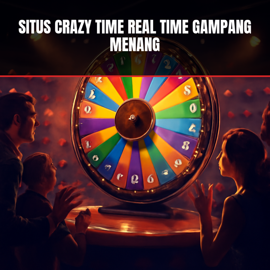 Permainan situs crazy time dengan roda berwarna-warni